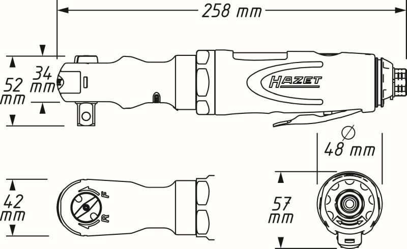 Ratschenschrauber (Druckluft)