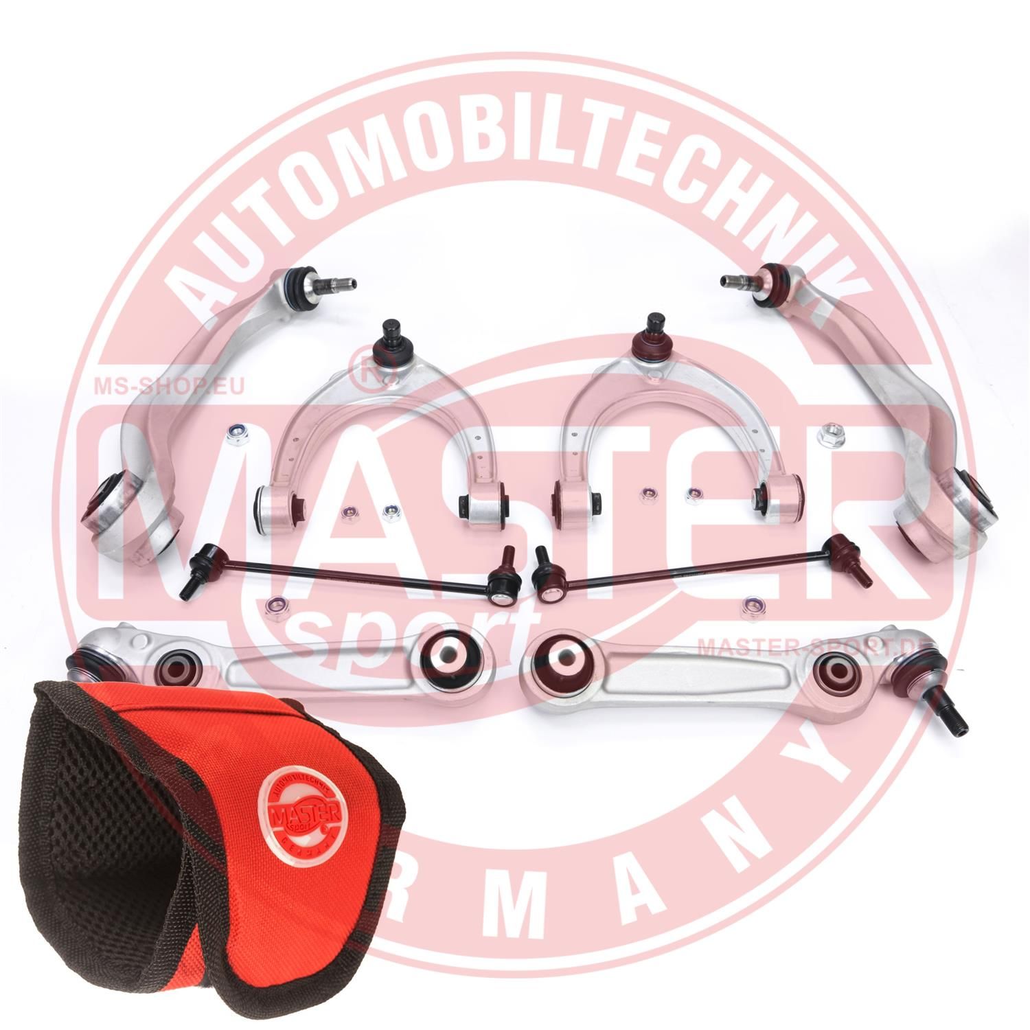 37186-KIT-MSM MASTER-SPORT GERMANY PROMO MAGNETIC Vezetőkarkészlet, kerékfelfüggesztés