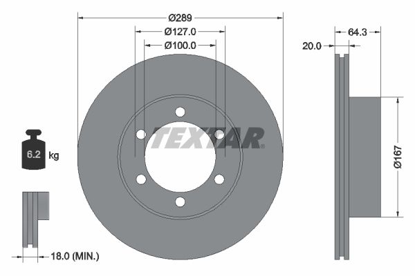 Brake Disc 92076300