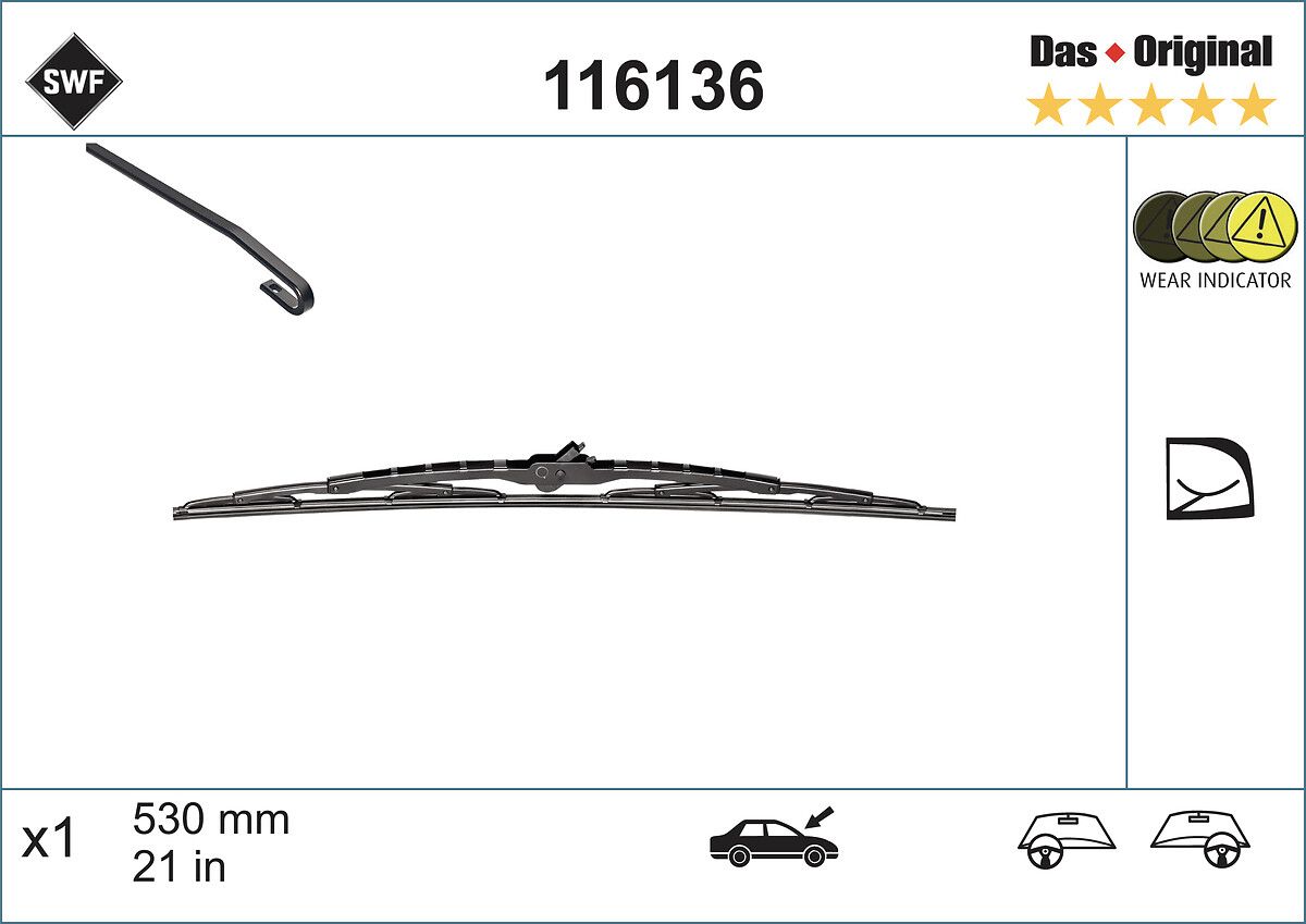 Wiper Blade 116136