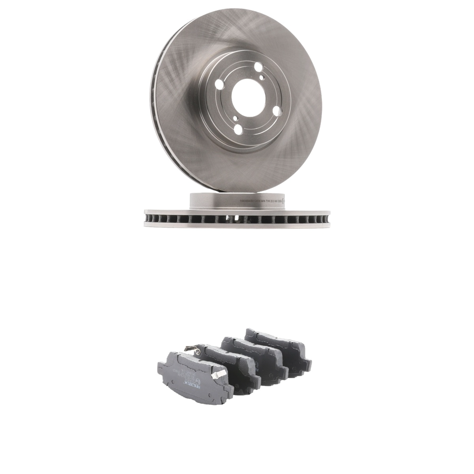 Remmenset, remschijf