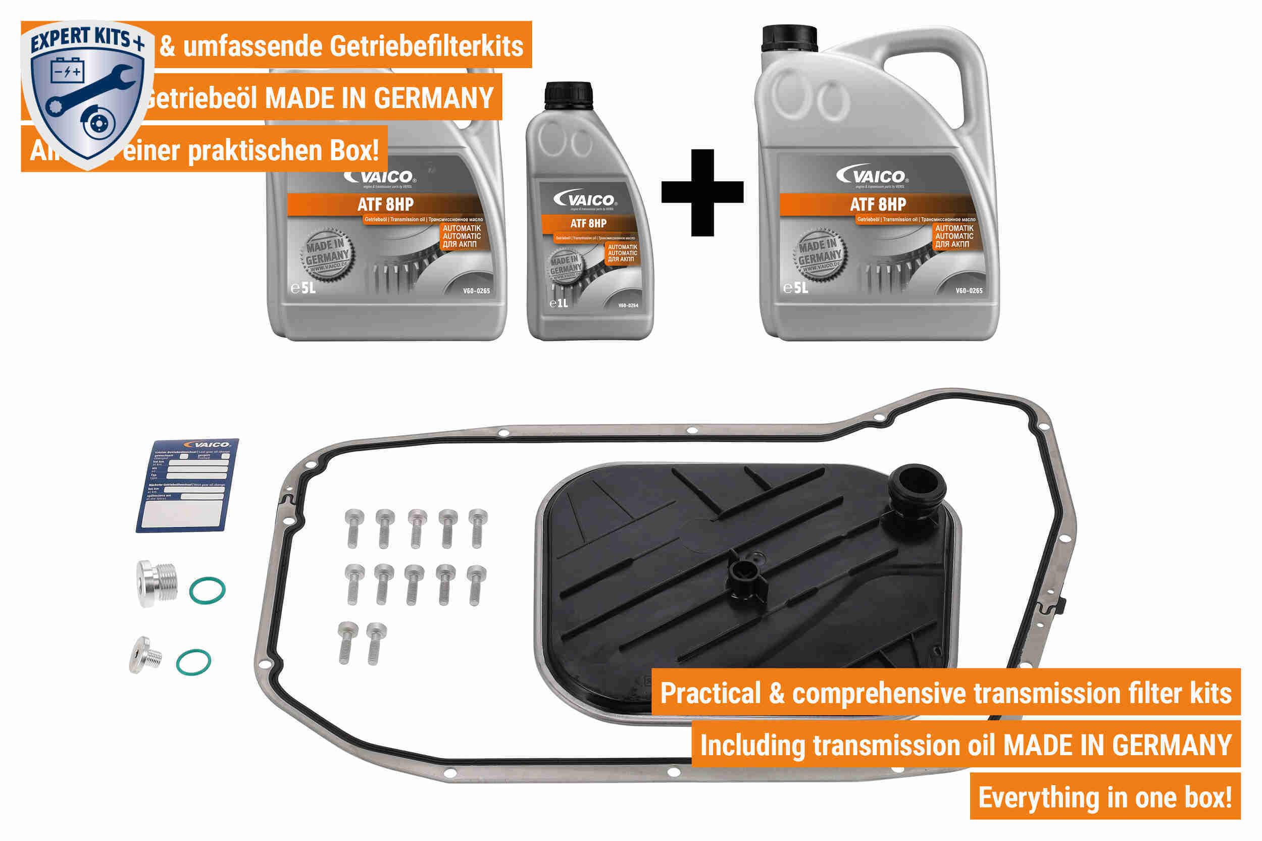 Teilesatz, Automatikgetriebe-Ölwechsel Teilesatz, Automatikgetriebe-Ölwechsel