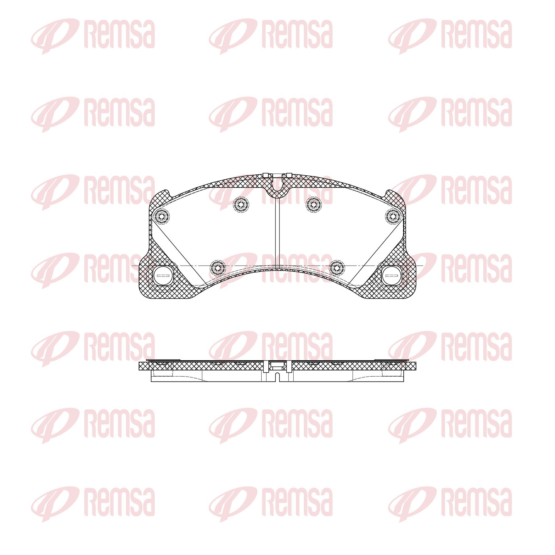 Brake Pad Set, disc brake 1345.45