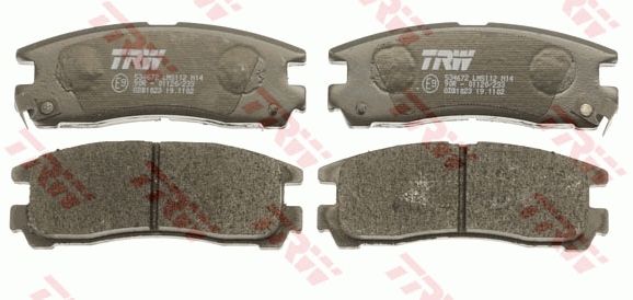 TRW DISC BRAKE PADS - TecDoc 2