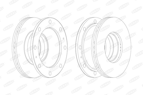 Brake Disc BCR106A