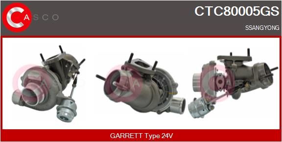 CTC80005GS CASCO Genuine töltő, feltöltés