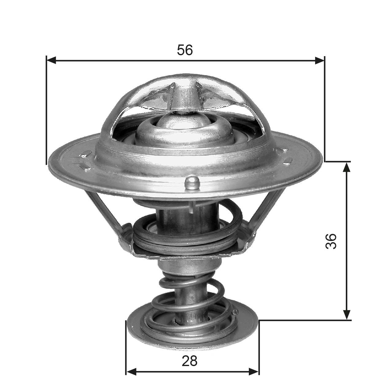 Thermostat, coolant TH31482G1