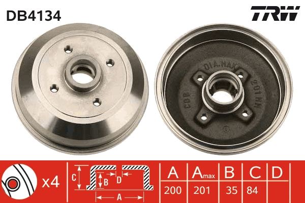 TAMBOUR DE FREIN  9900