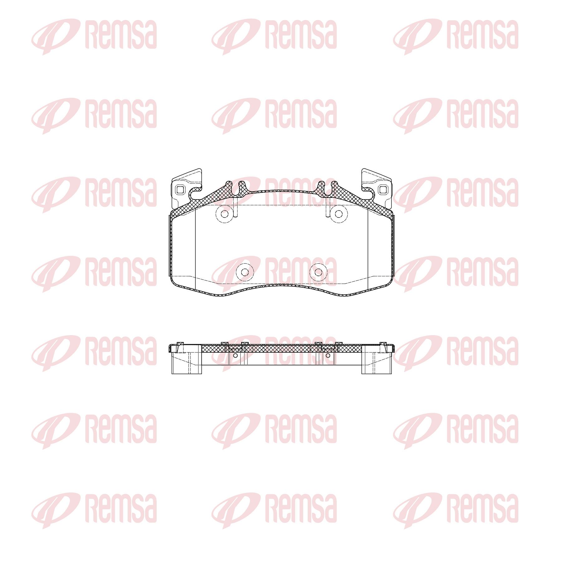 Brake Pad Set, disc brake 1908.00