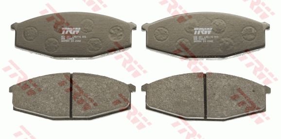 TRW DISC BRAKE PADS - TecDoc 2