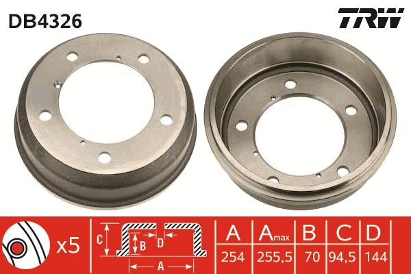 TAMBOUR DE FREIN  9900