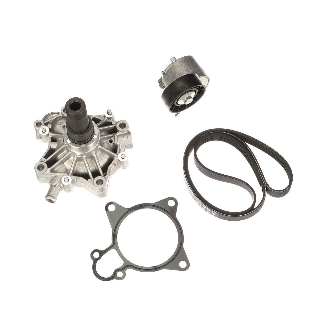 vandens siurblys + V formos rumbuotas diržas, komplektas