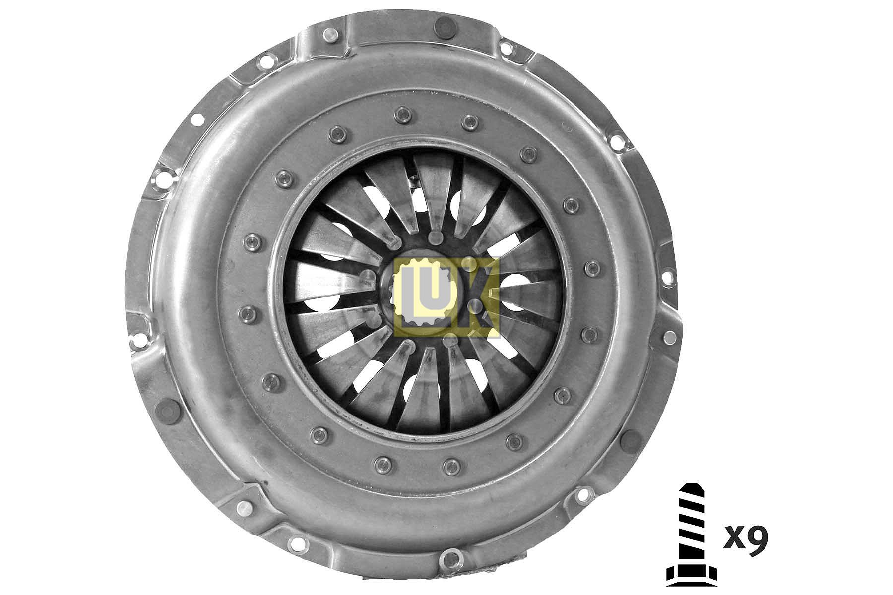 Plato de presión de clutch