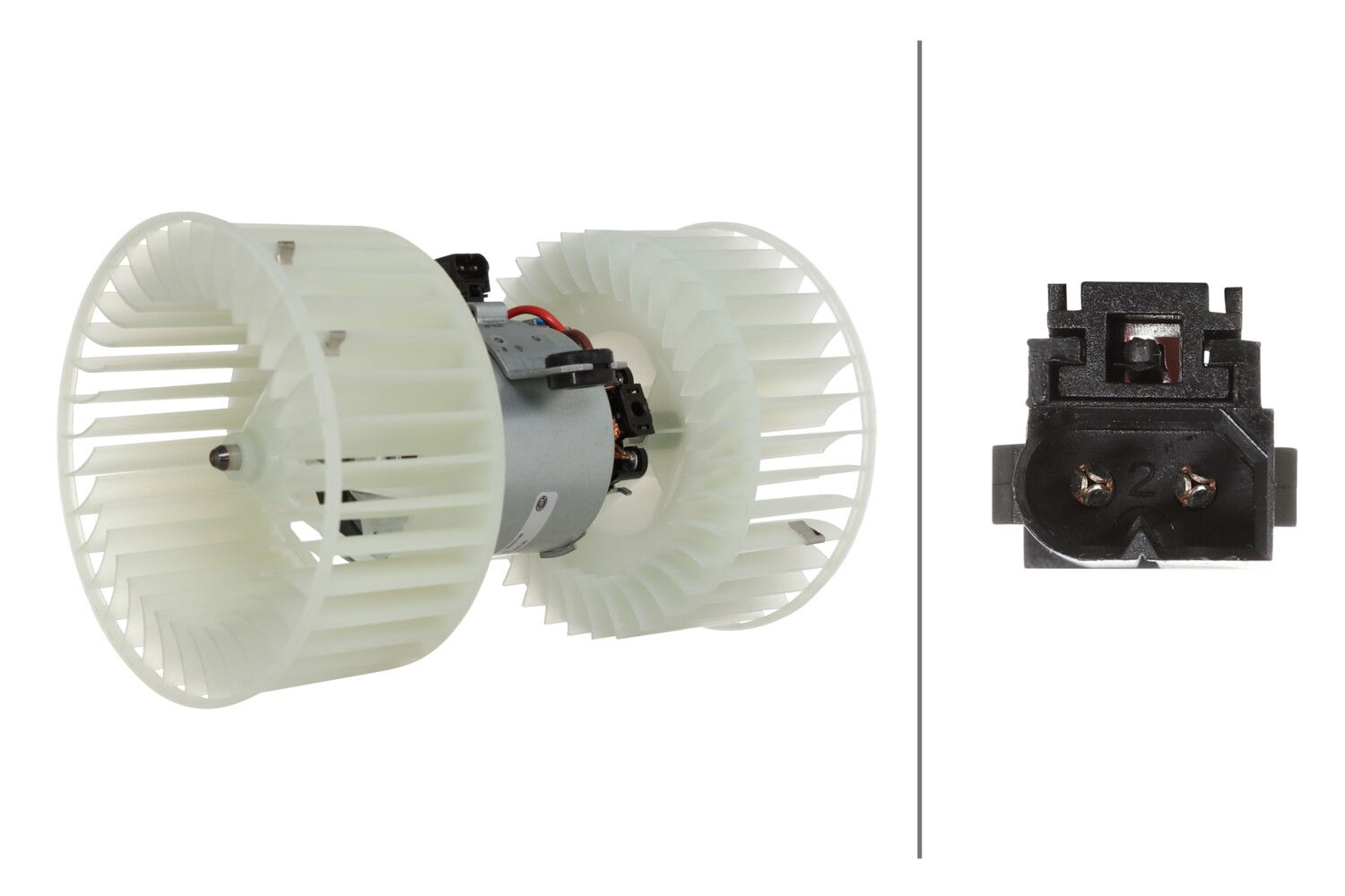 8EW 366 400-301 HELLA Utastér-ventilátor