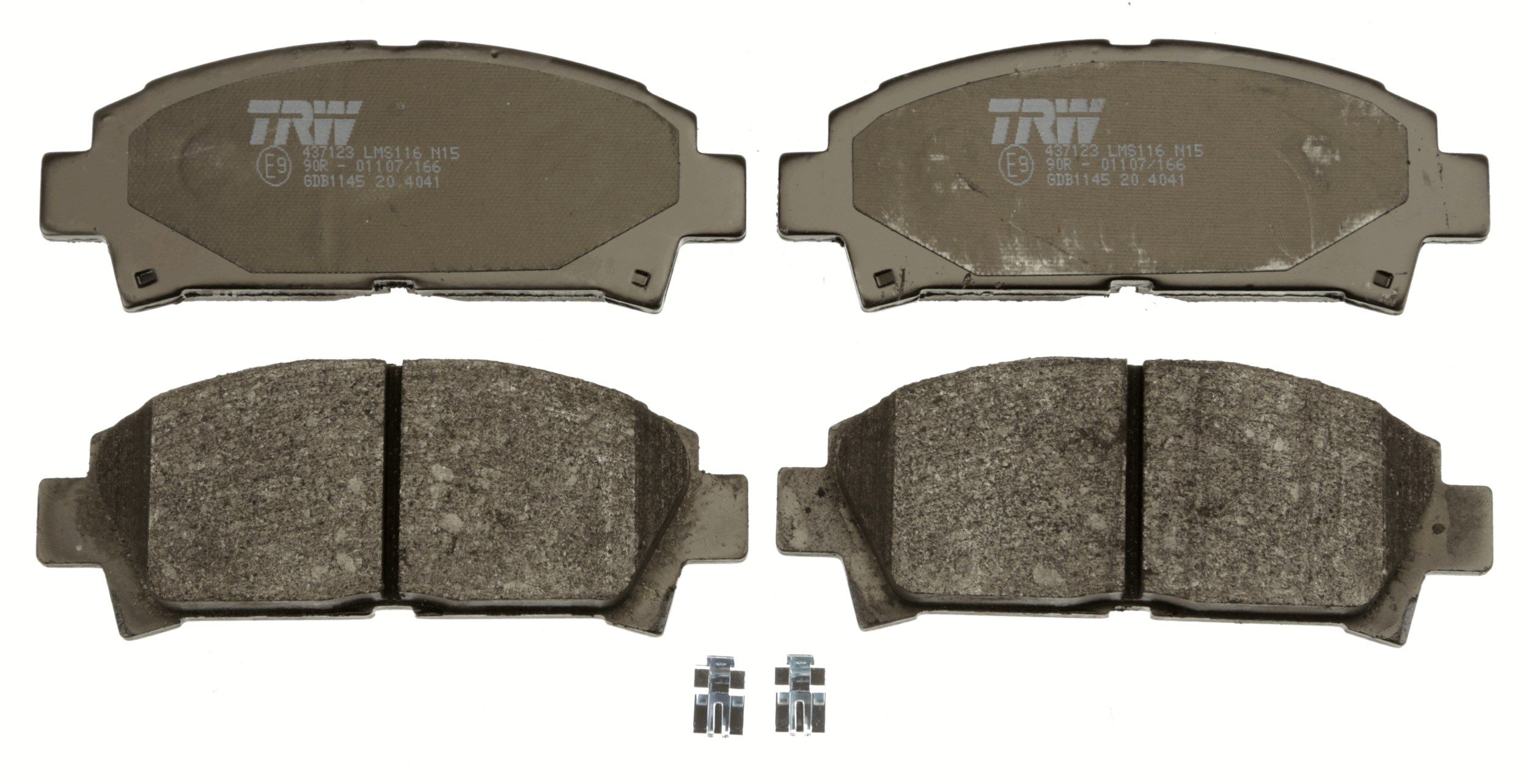 TRW DISC BRAKE PADS - TecDoc 2