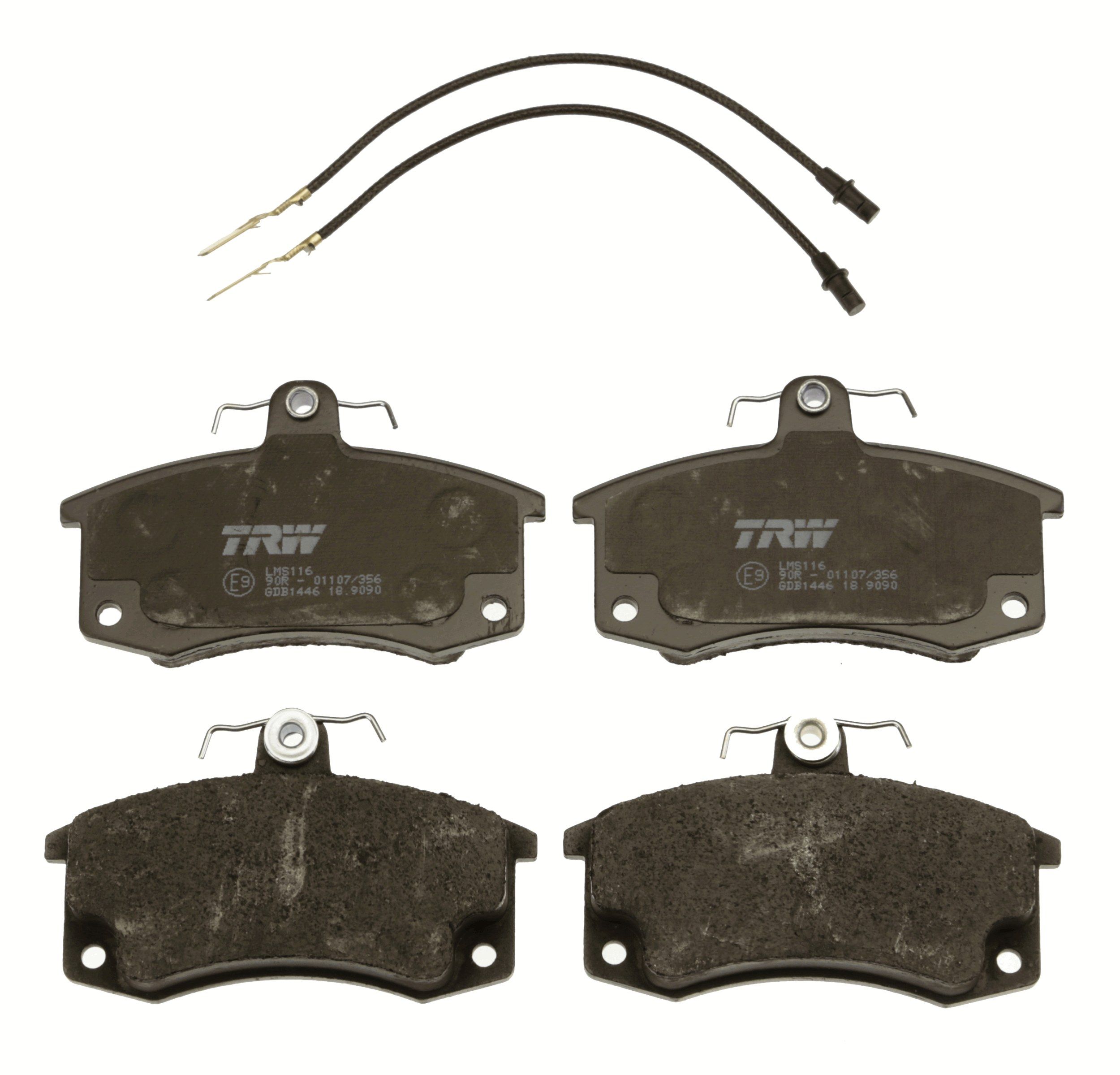 TRW DISC BRAKE PADS - TecDoc 2