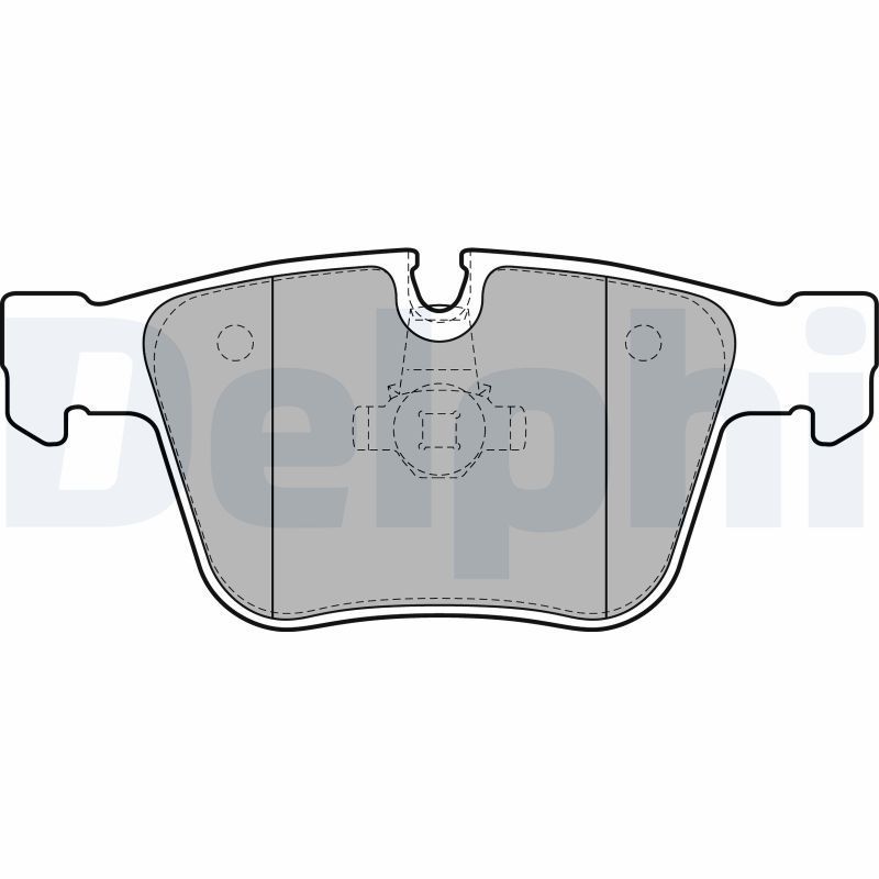 Brake Pad Set, disc brake LP2115