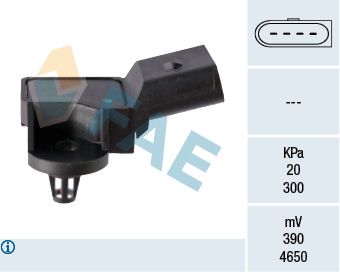 Sensor, boost pressure 15007