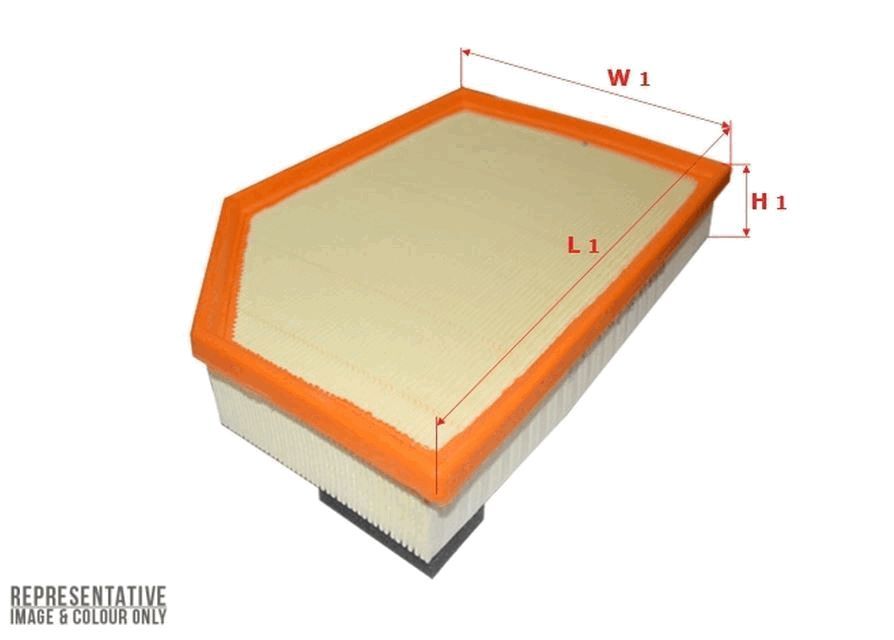 AIR FILTER FITS A1772 - TecDoc Only