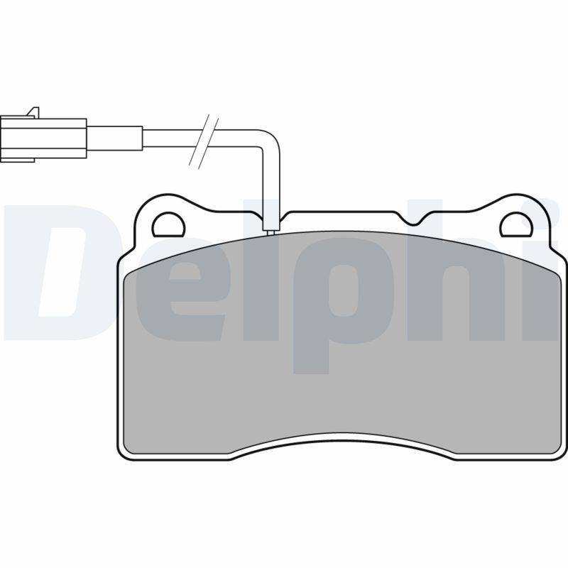 Brake Pad Set, disc brake LP3157