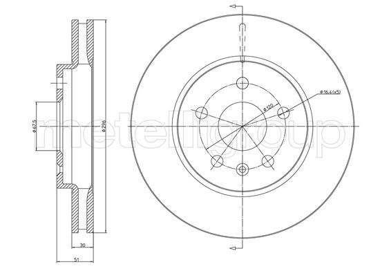 Brake Disc 23-1006C