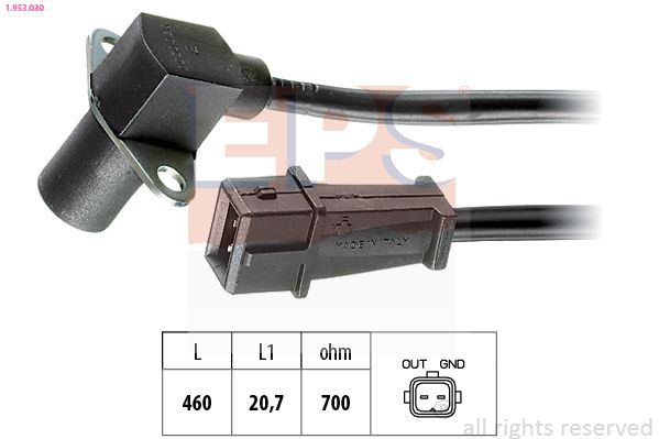 Sensor, crankshaft pulse 1.953.030