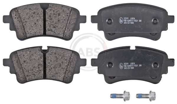 Bremsbelagsatz, Scheibenbremse