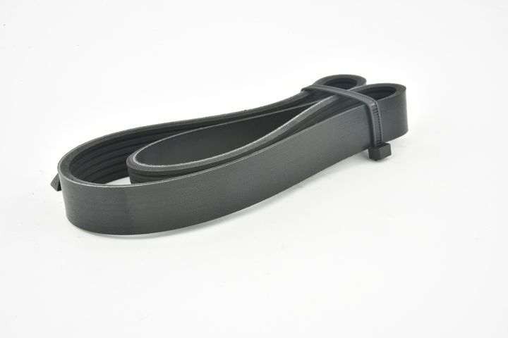 V formos rumbuoti diržai