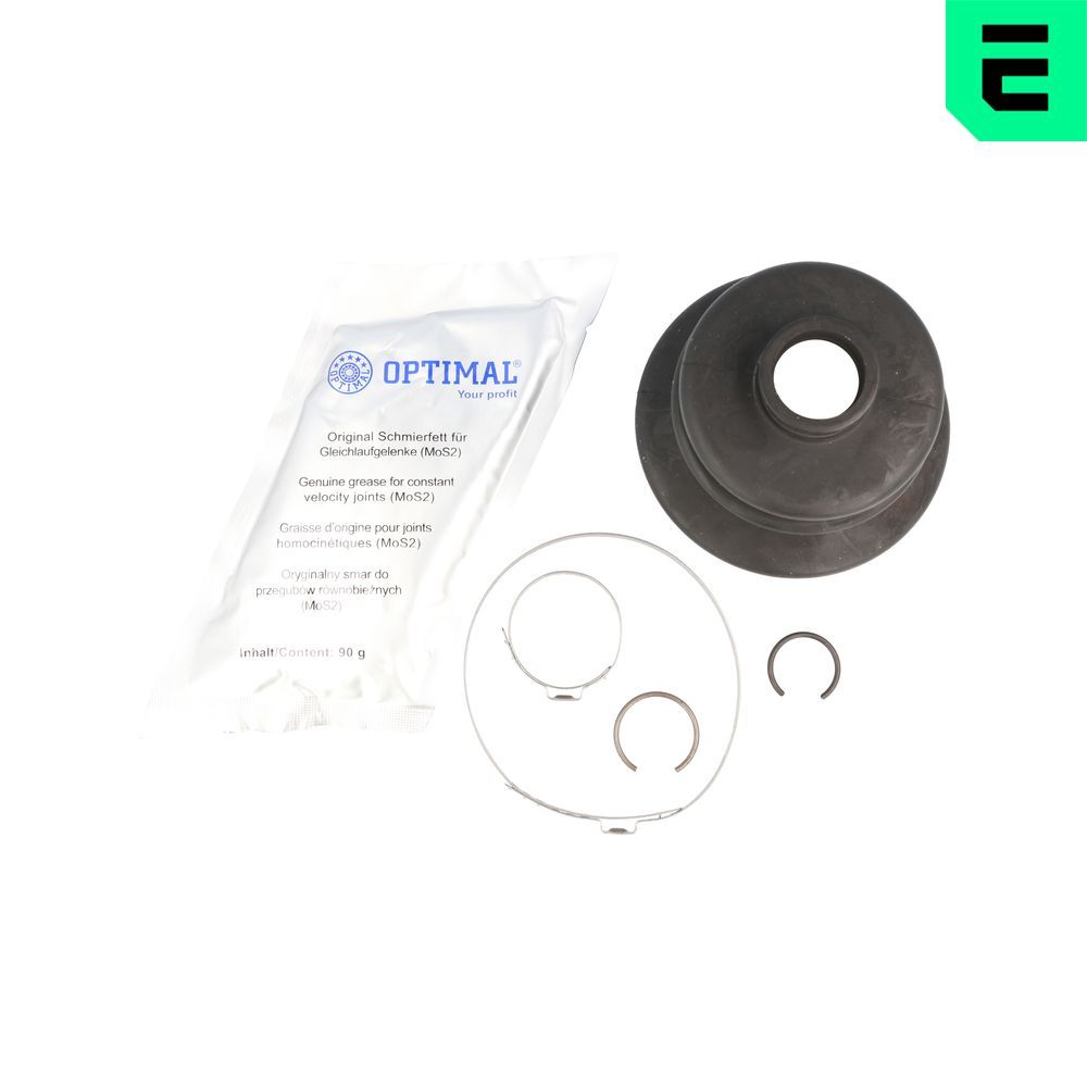 Faltenbalgsatz, Antriebswelle