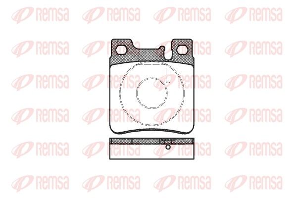 Premium Rear Brake Pad Set Premium Rear Brake Pad Set