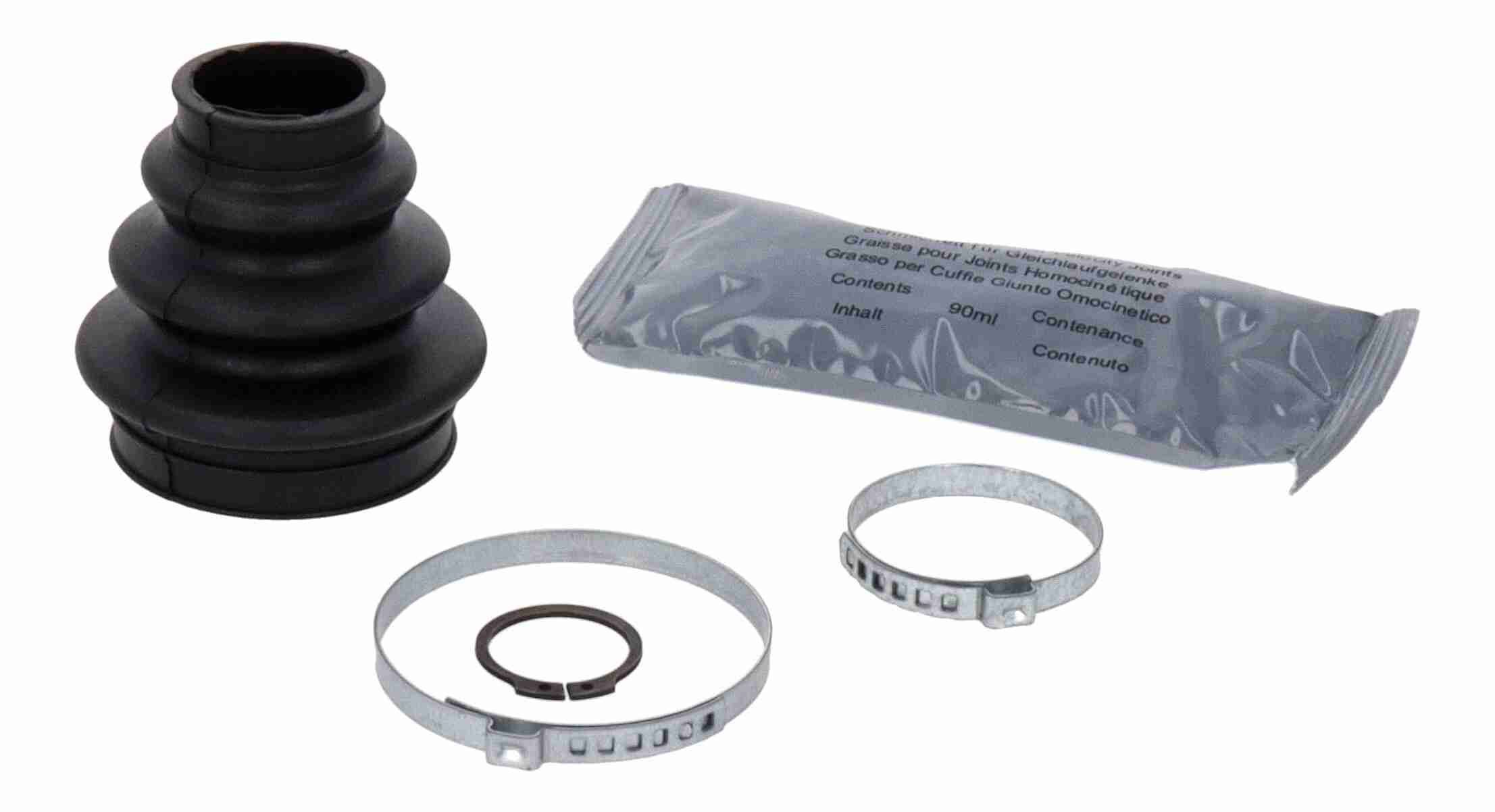 Faltenbalgsatz, Antriebswelle