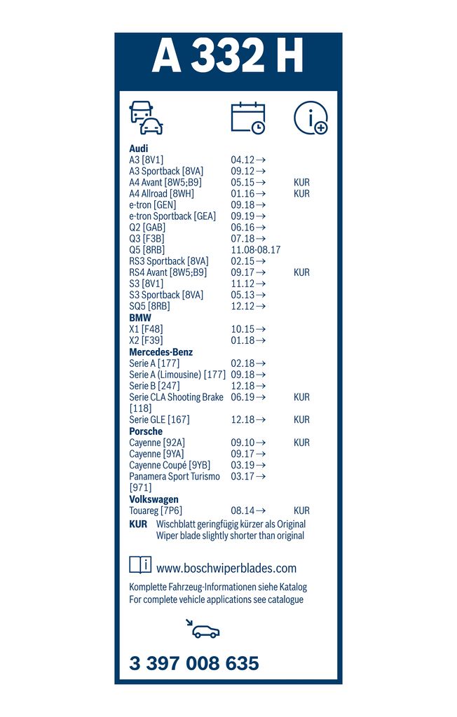 Wischblatt Wischblatt