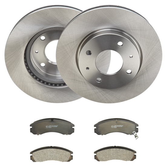 Remmenset, remschijf