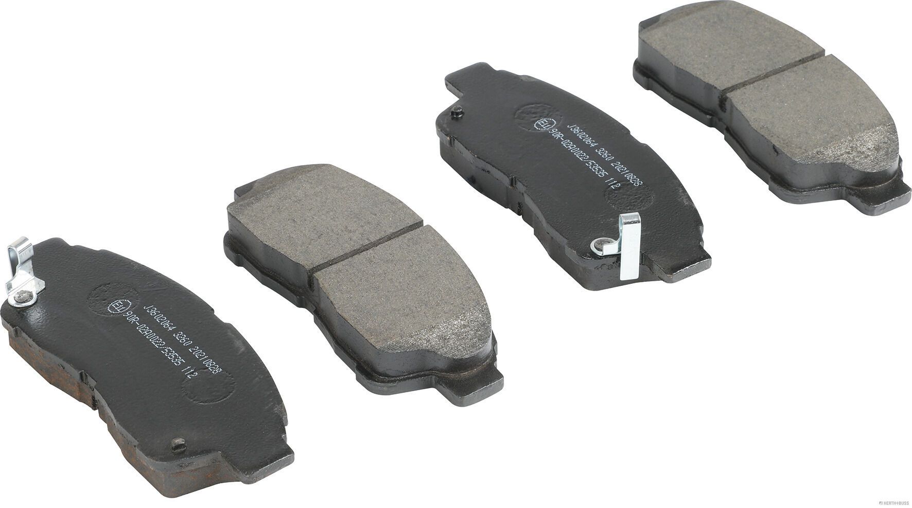HERTH+BUSS JAKOPARTS J3602064 - Bremsbelagsatz, Scheibenbremse