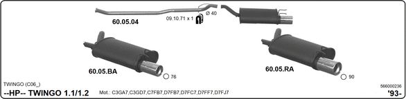 Sportschalldämpferanlage