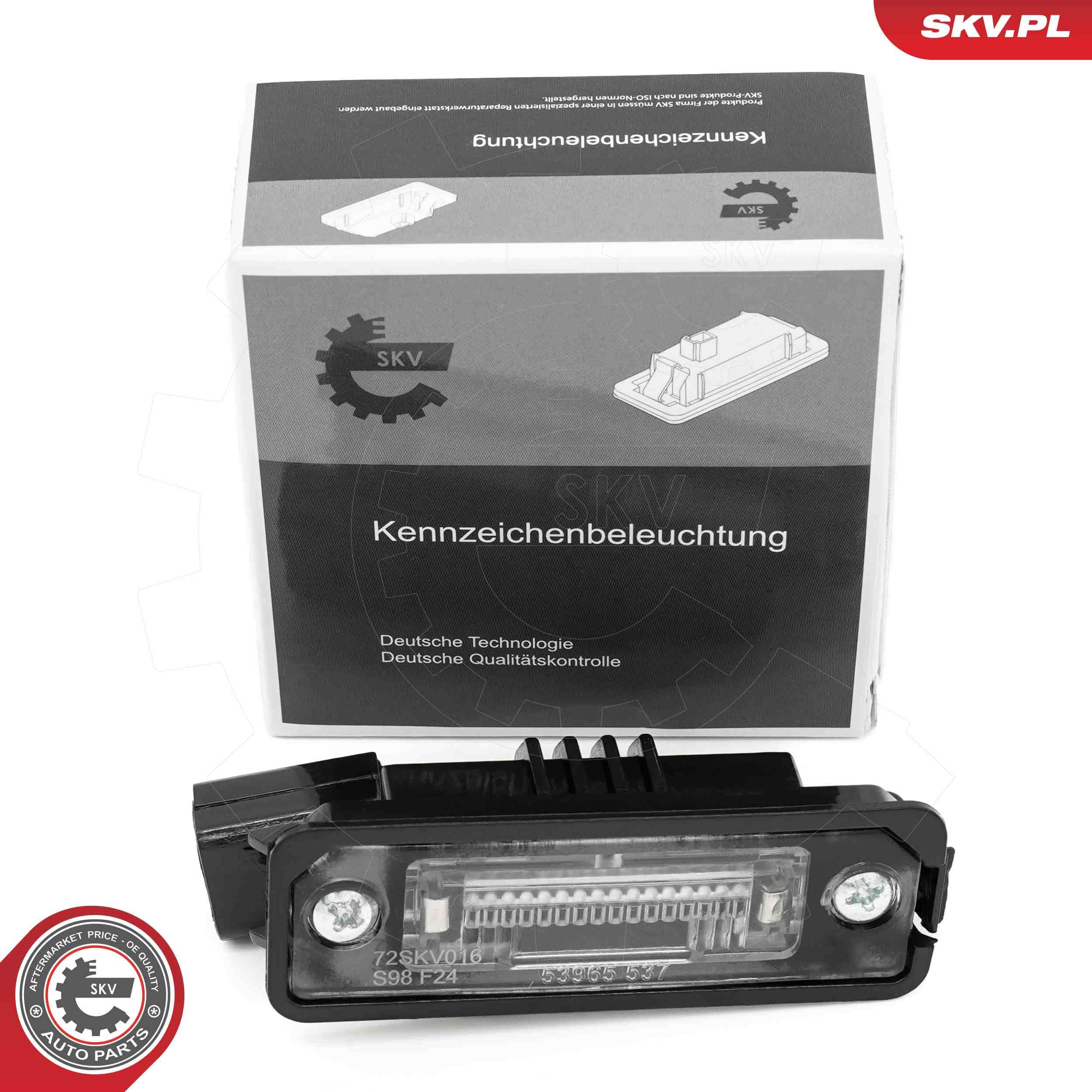 Kennzeichenleuchte