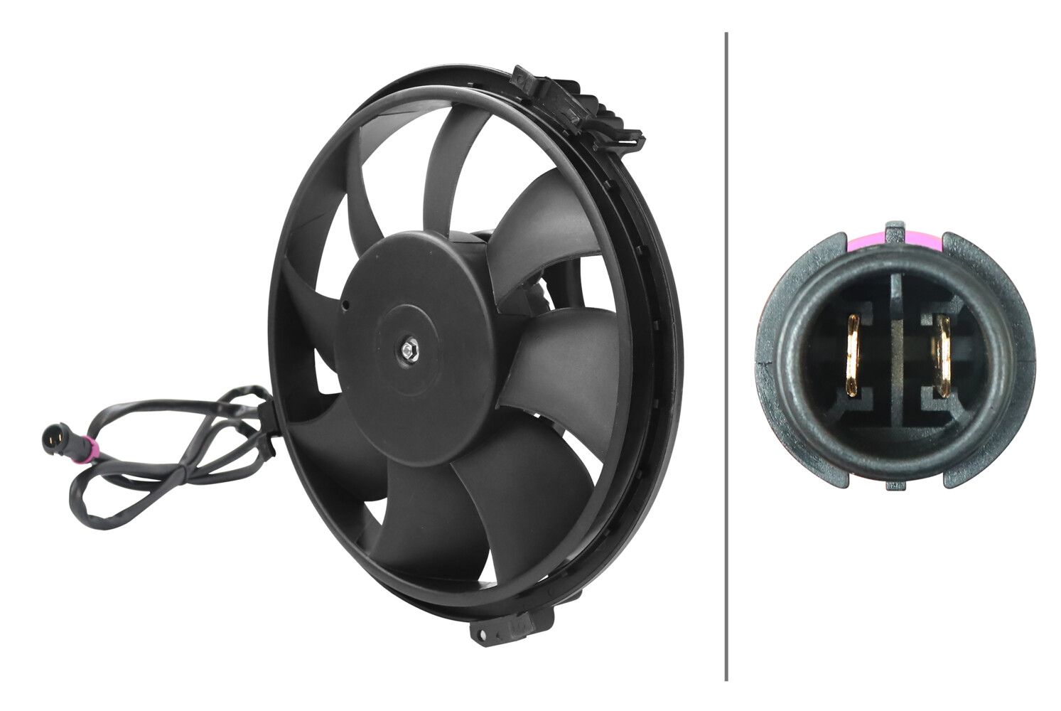 L&uuml;fter, Motork&uuml;hlung