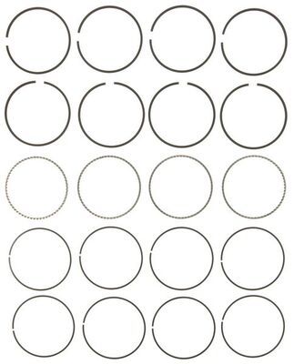 Juego de anillo para pistón