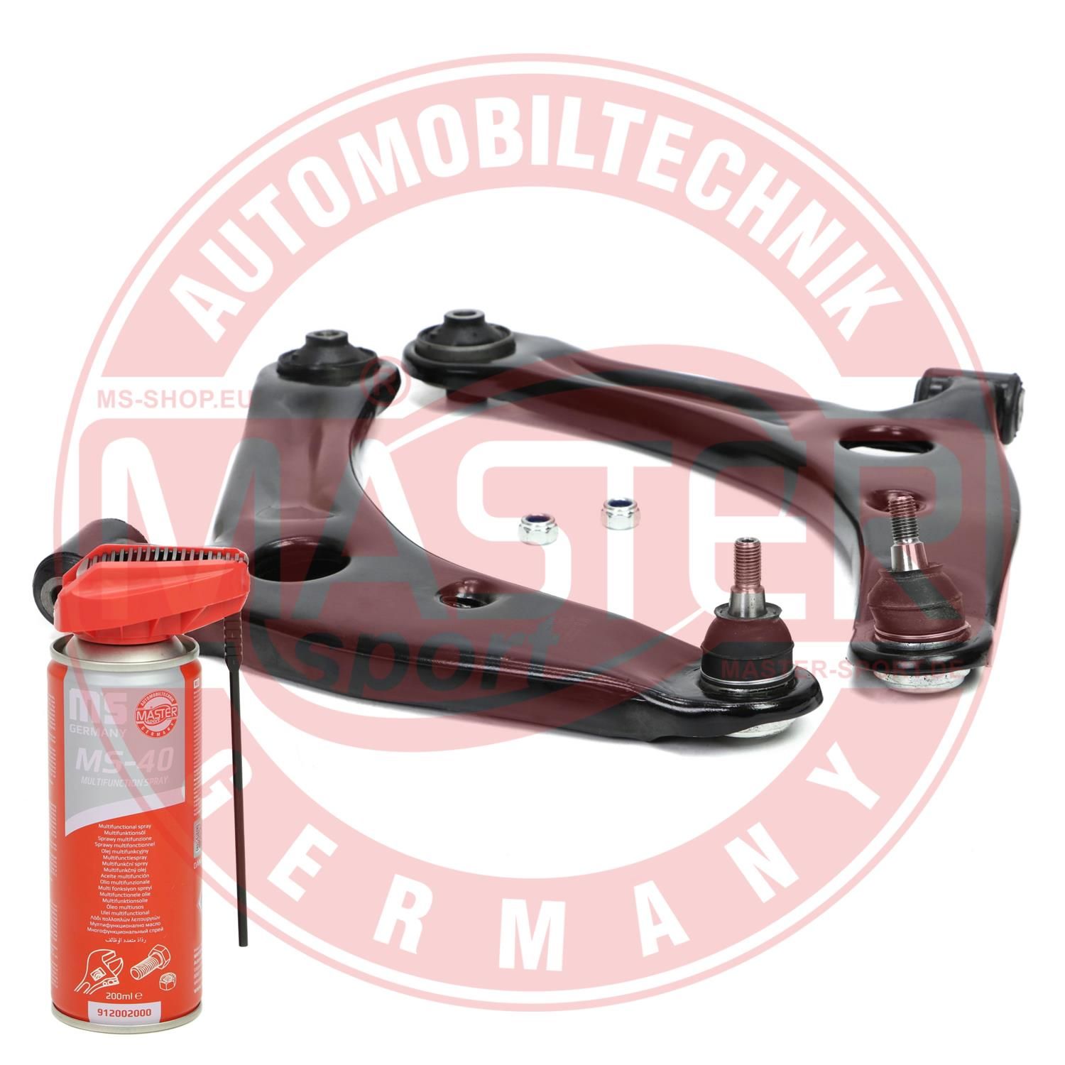 36909/1-KIT-MSP MASTER-SPORT GERMANY PROMO Vezetőkarkészlet, kerékfelfüggesztés