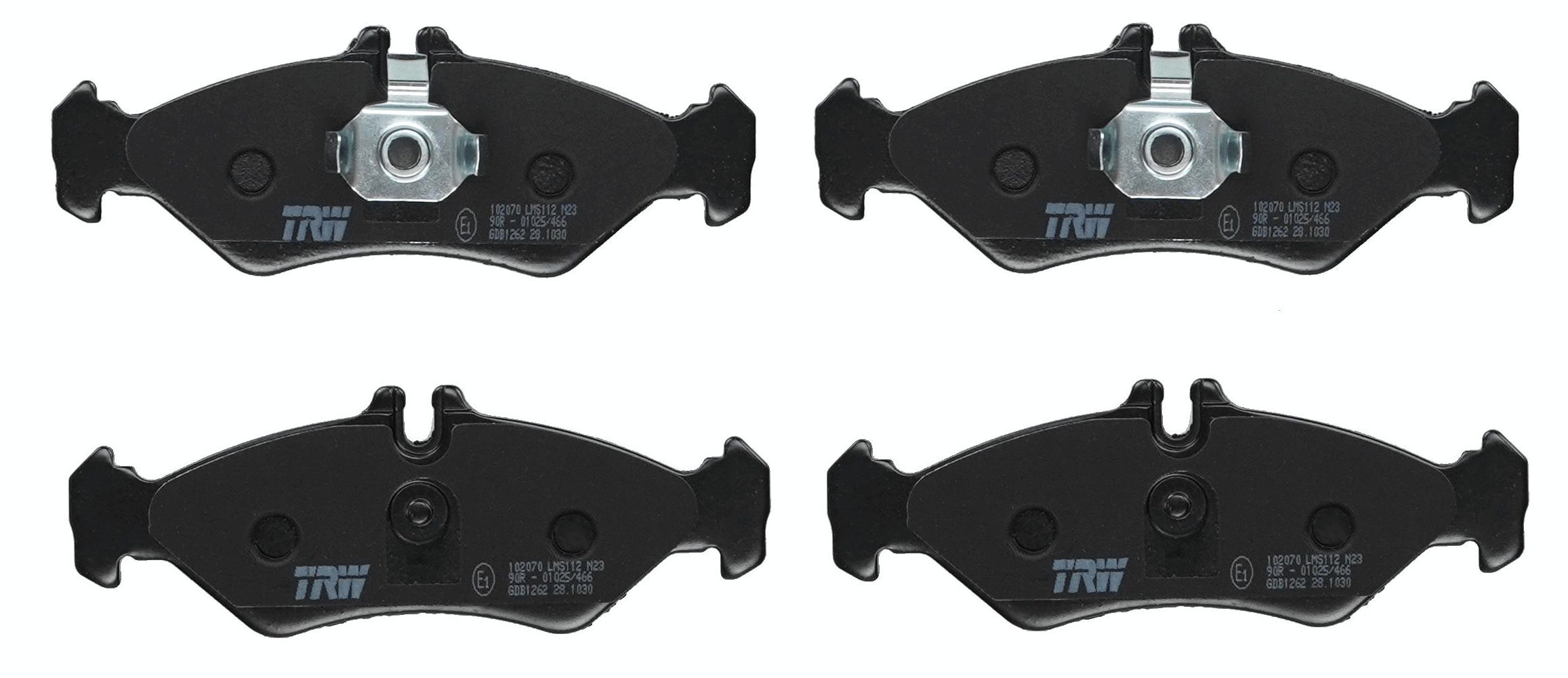 TRW DISC BRAKE PADS - TecDoc 2