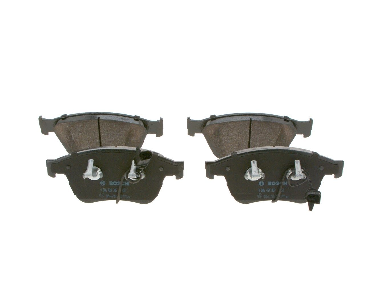 BOSCH 0 986 424 397 Brake Pad Set, disc brake
