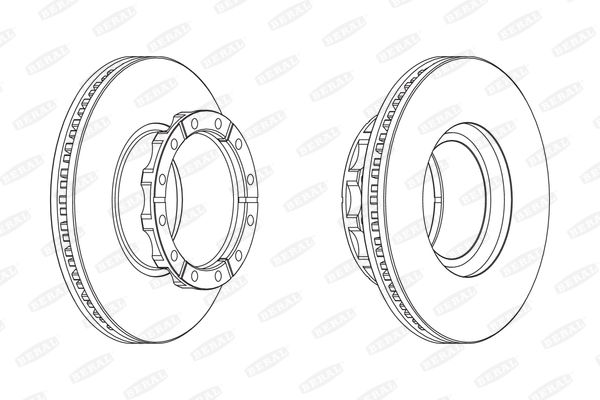 Brake Disc BCR173A