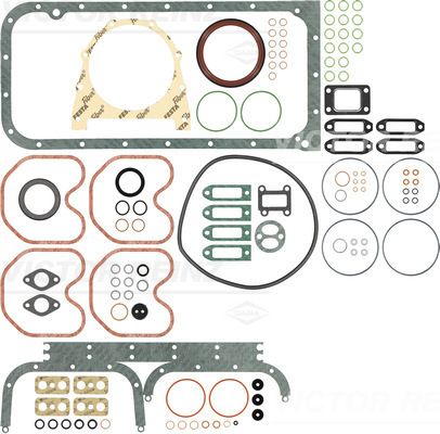 Juego completo de empaques, motor