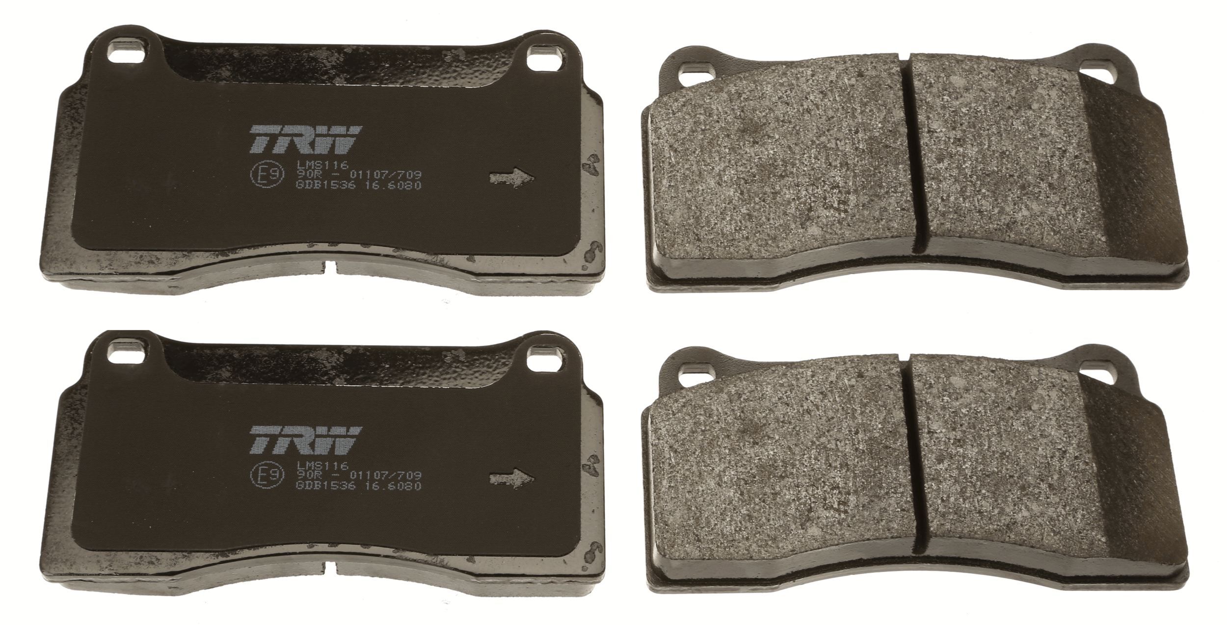 TRW DISC BRAKE PADS - TecDoc 2