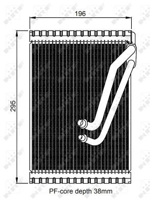 Verdampfer, Klimaanlage Verdampfer, Klimaanlage