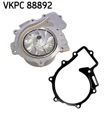 Wasserpumpe, Motork&uuml;hlung