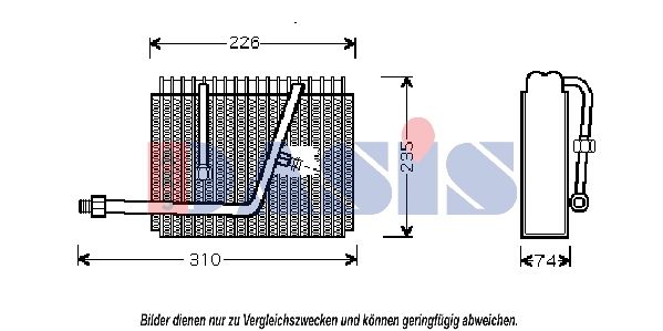 Verdampfer, Klimaanlage