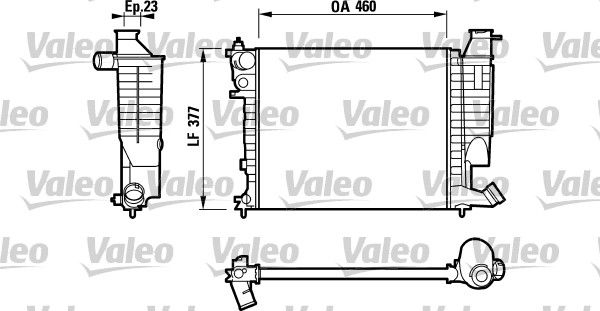 RAD MOT PSA XSARA, ZX, 306, 406  .