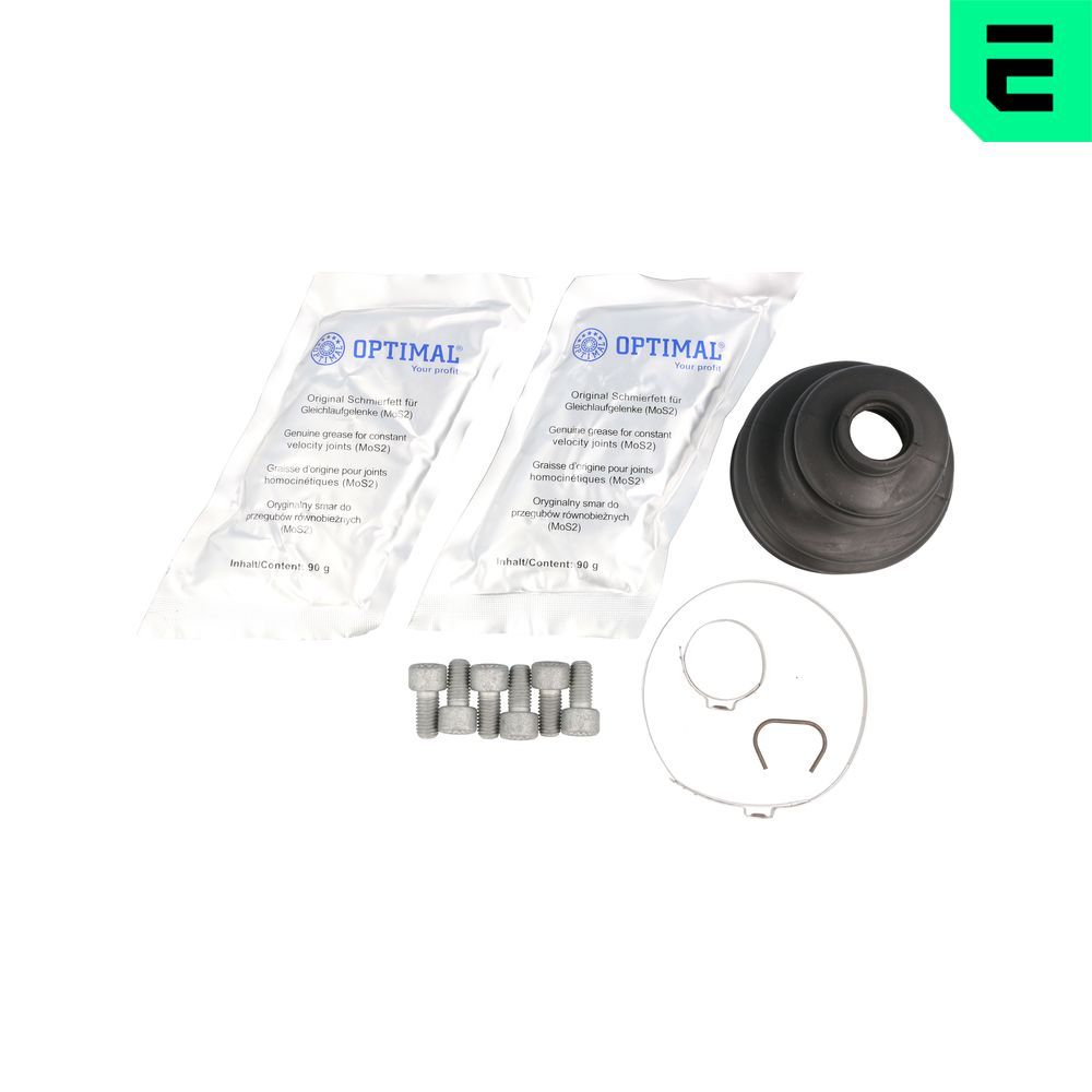 Faltenbalgsatz, Antriebswelle