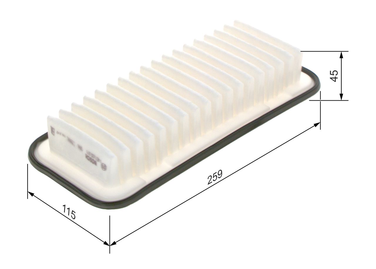 BOSCH 1 457 433 971 - Luftfilter